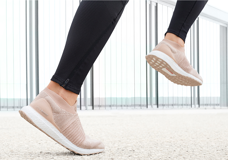 Adidas Running Ultraboost Laceless Nude 2