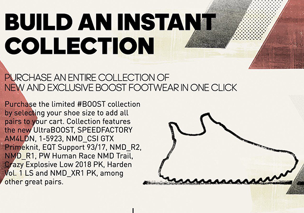 The $7,000 adidas “Instant Boost Collection” Sold In Five Minutes