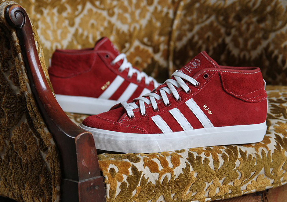 Marc Johnson Gets New Red adidas Matchcourt Mid Colorway