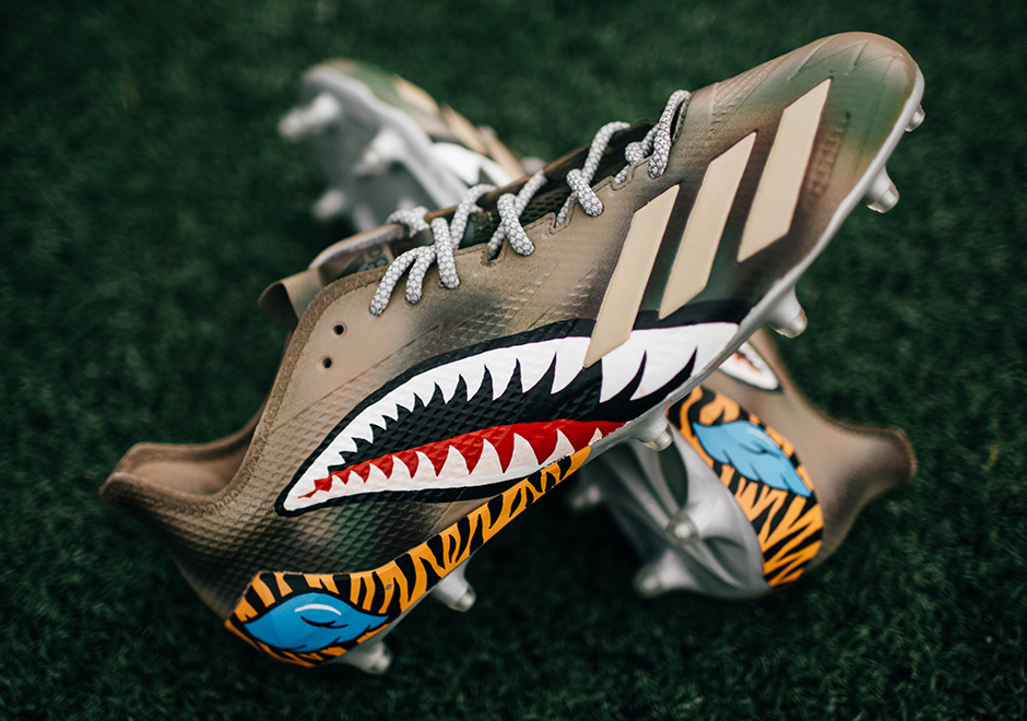 custom adizero cleats