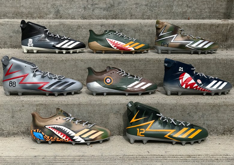 adidas Unveils NFL Cleat "Squadron Pack" - SneakerNews.com