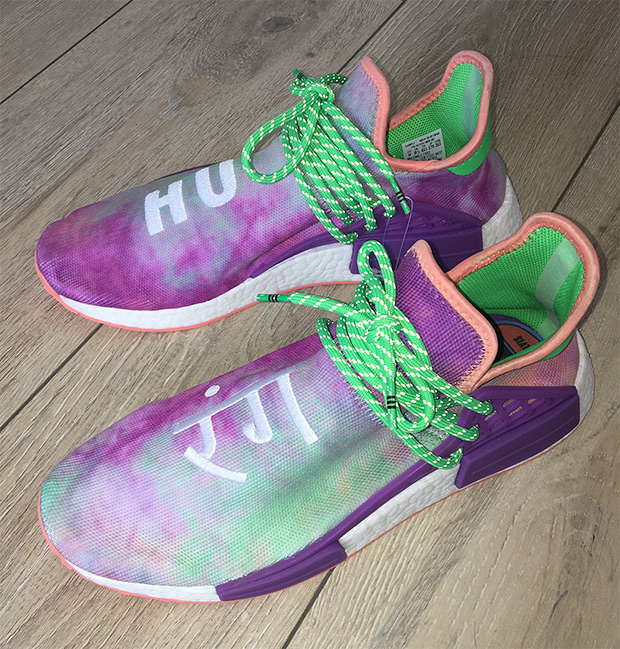 pharrell tie dye shoes