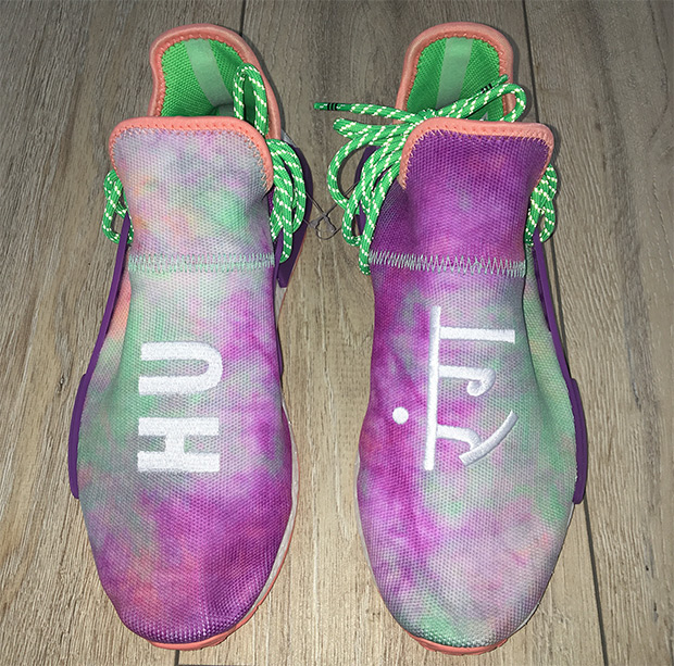 pharrell tie dye shoes