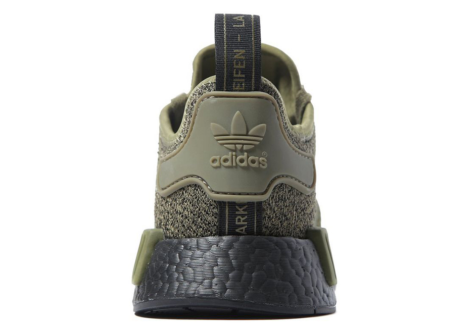 Adidas Nmd R1 Wool Heel Olive 4