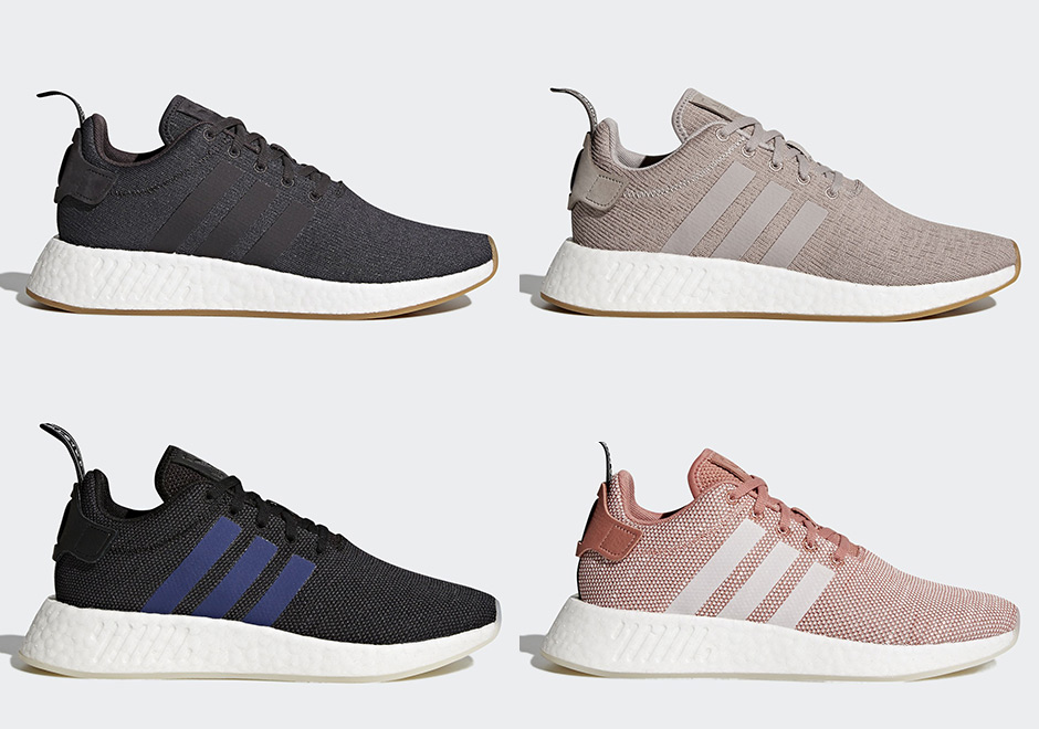 Four New Adidas Nmd R2 Colorways Dropping On November 30Th | Sneakernews.Com
