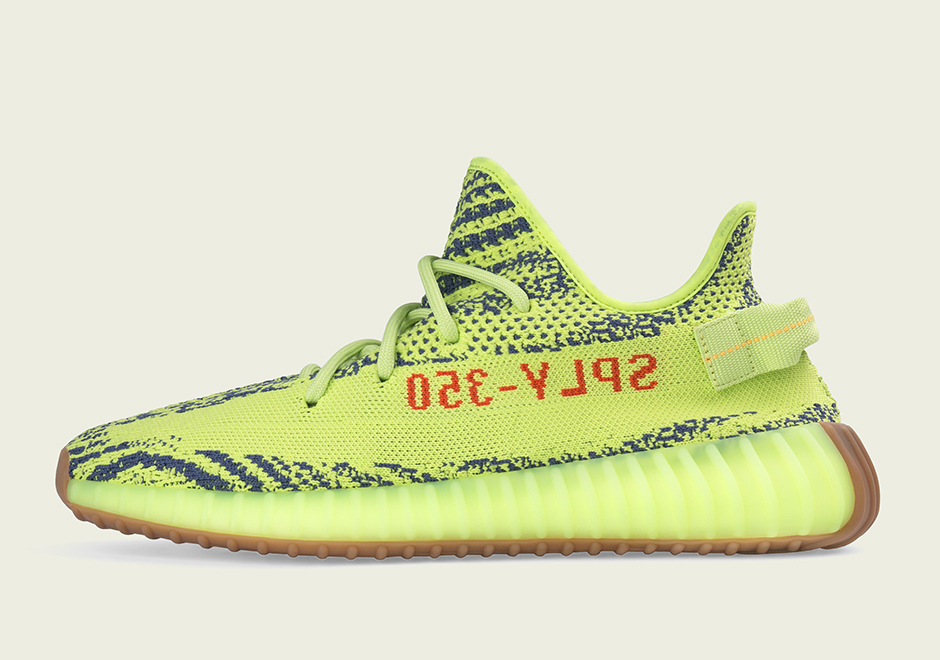 Adidas Yeezy Boost 350 V2 Semi Frozen Yellow Official Release Date 3