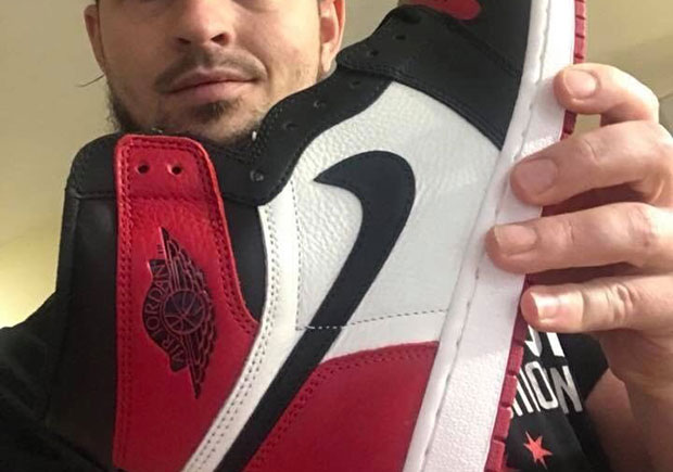 jordan 1 bred toe ebay