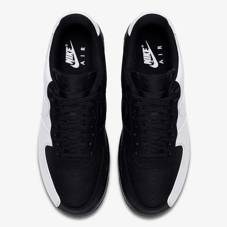 Nike Air Force 1 Low “Split” Color: Black/White-Black