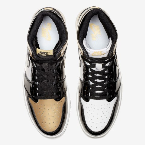 Air Jordan 1 Top 3 Black Gold 861428-001 Release Info | SneakerNews.com