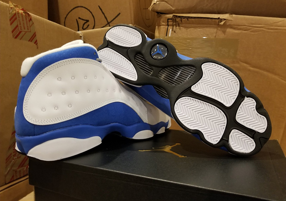 Jordan 13 italy blue on sale mens