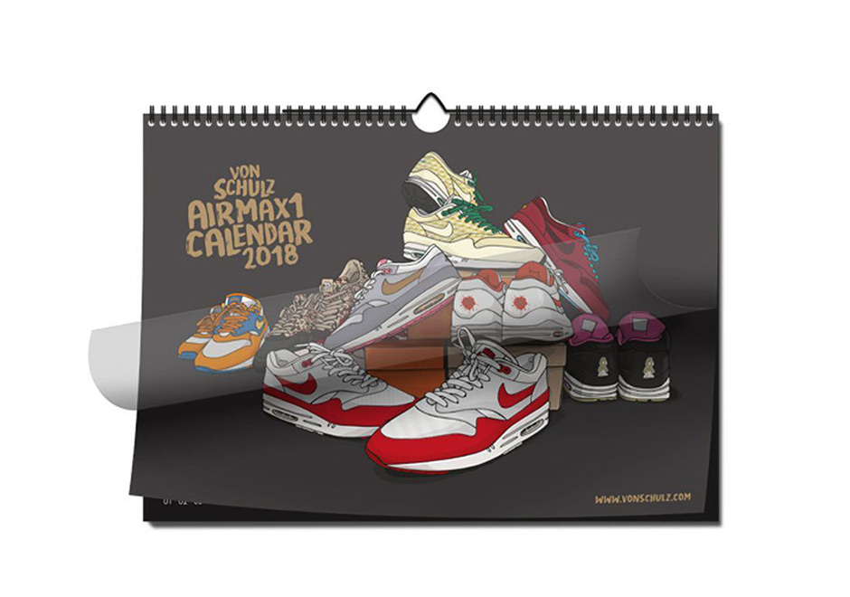 Air Jordan + Air Max 1 Calendars by Schulz Release Info