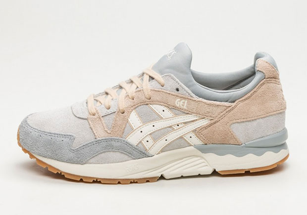 ASICS Pairs Grey And Cream Suede For The GEL-Lyte V