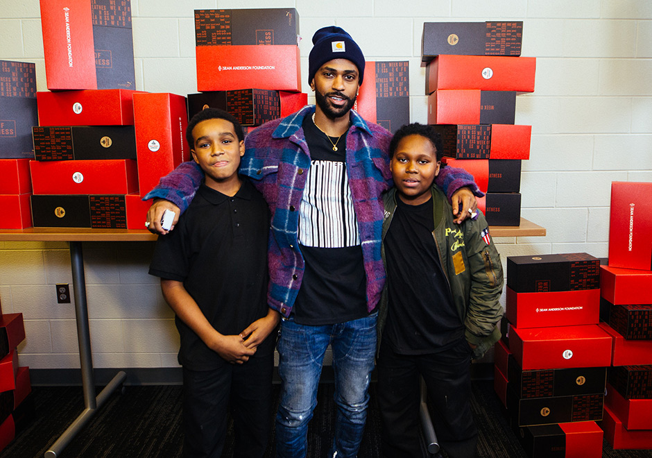 Big Sean and Puma Give Back To Detroit with Foot Locker's Week Of Greatness