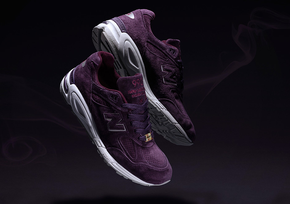 Concepts New Balance 990 Tyrian Purple Suede 1