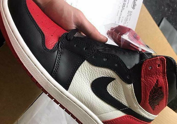 air jordan 1 bred toe ebay