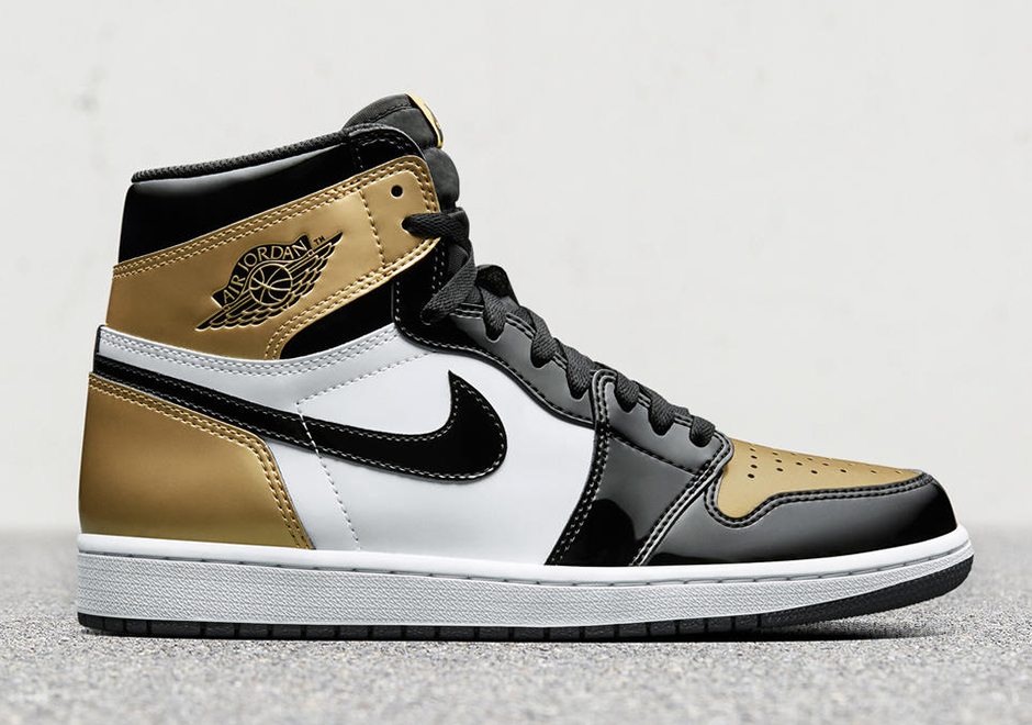 Air Jordan 1 Top 3 Black Gold Store List - Cyber Monday Release ...