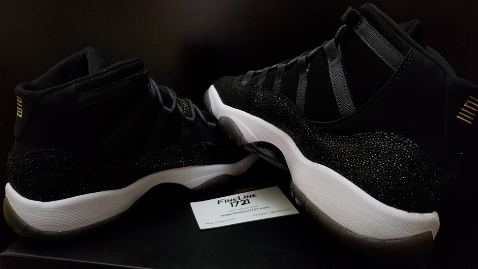Jordan 11 Heiress Black Gold Release Info | SneakerNews.com