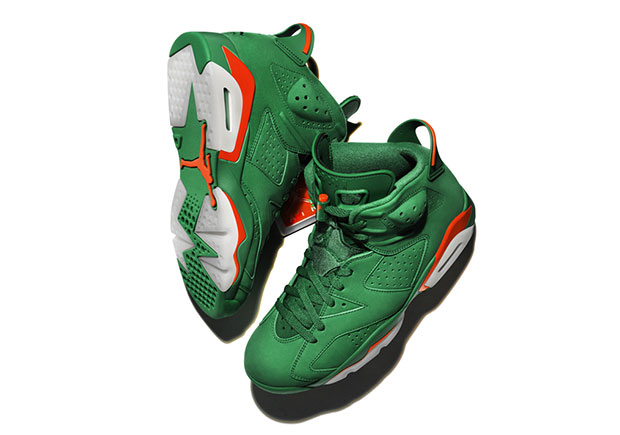 Air Jordan 6 “Gatorade” In Green Suede Releases On December 30th