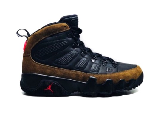 The Air jordan Dub 9 “Olive” Transformed Into A Winter Boot