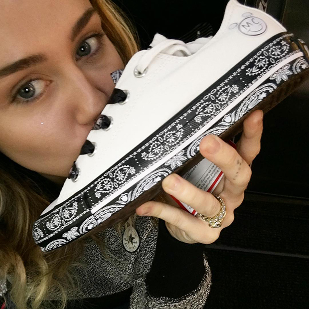 Miley Cyrus Converse Collaboration Preview 4