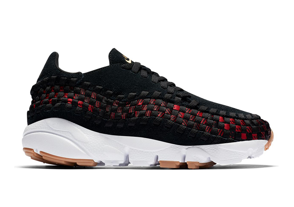 Nike Air Footscape Woven N7 Black Red 1