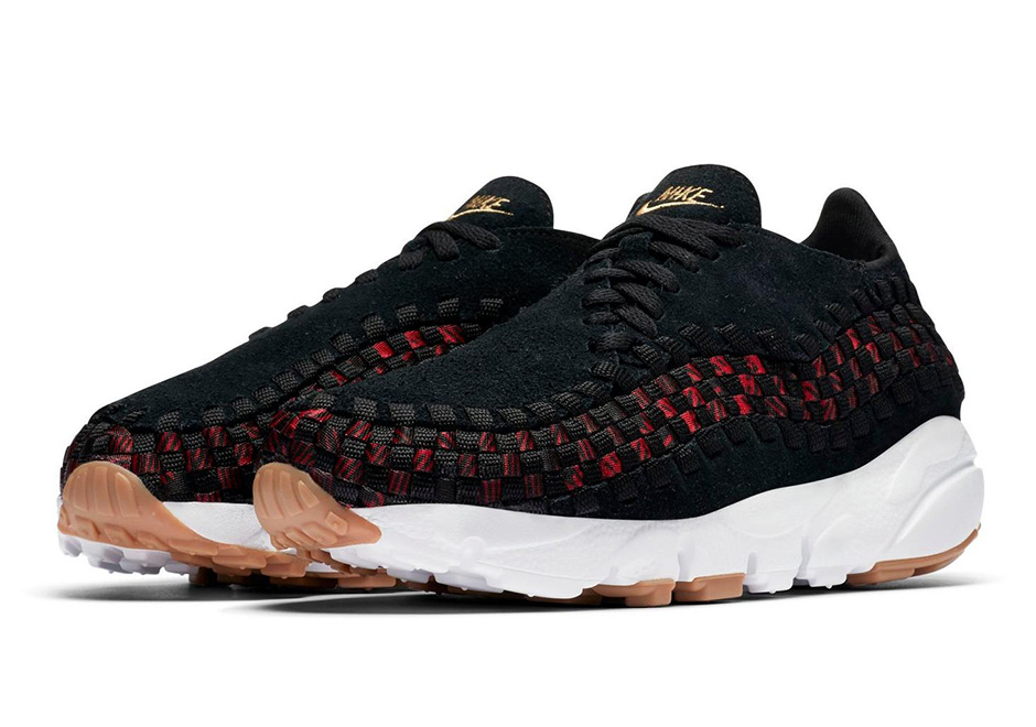 Nike Air Footscape Woven N7 Black Red 12
