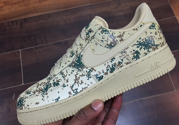 Up Close With Four Upcoming Camo Prints On The Nike Air Force 1 Low