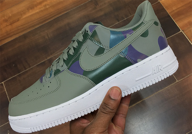 Nike Air Force 1 Low Camo Prints Closer Look 