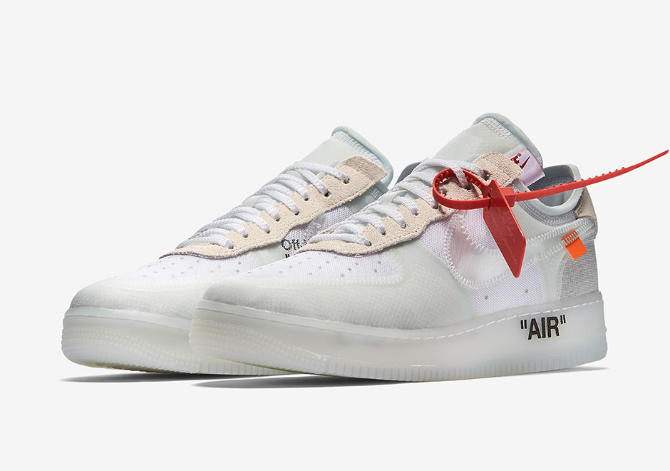 nike the ten air force 1 low off white