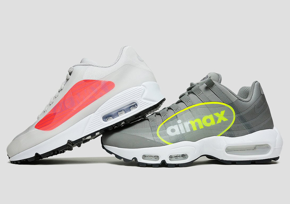 Nike Air Max 90 95 Giant Logo Pack 2