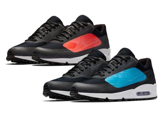 Nike Honors The Original “Infrared” And “Laser Blue” With The Air Max 90 Big Logo
