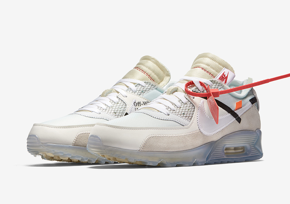 Nike Air Max 90 Off White The Ten Icons Aa7293 100