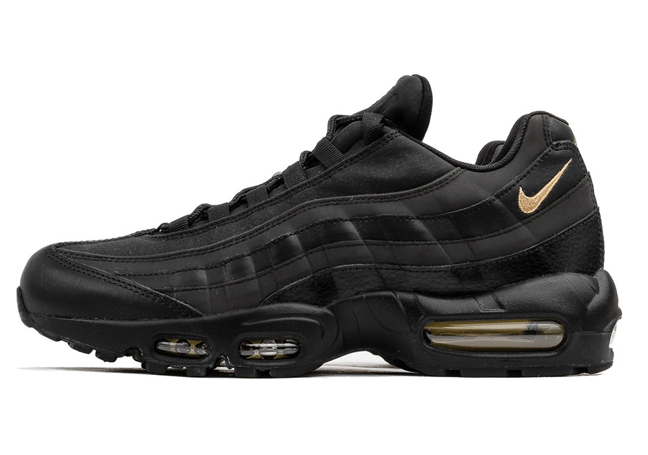 Nike Air Max 95 Black and Gold 924478-003 First Look | SneakerNews.com