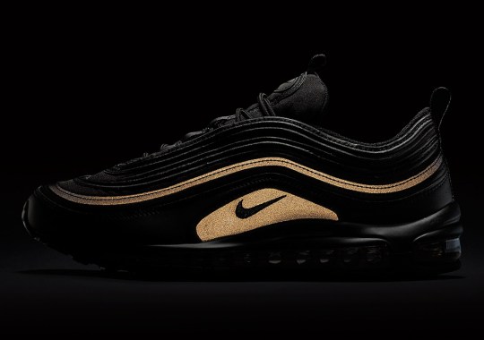 Nike Air Max 97 In Black And Gold Releasing On Black Friday