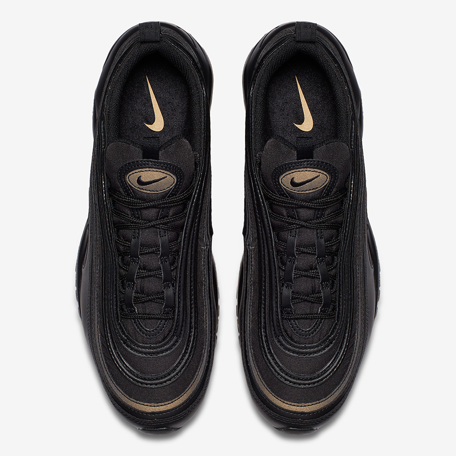 air max 97 black with gold tick