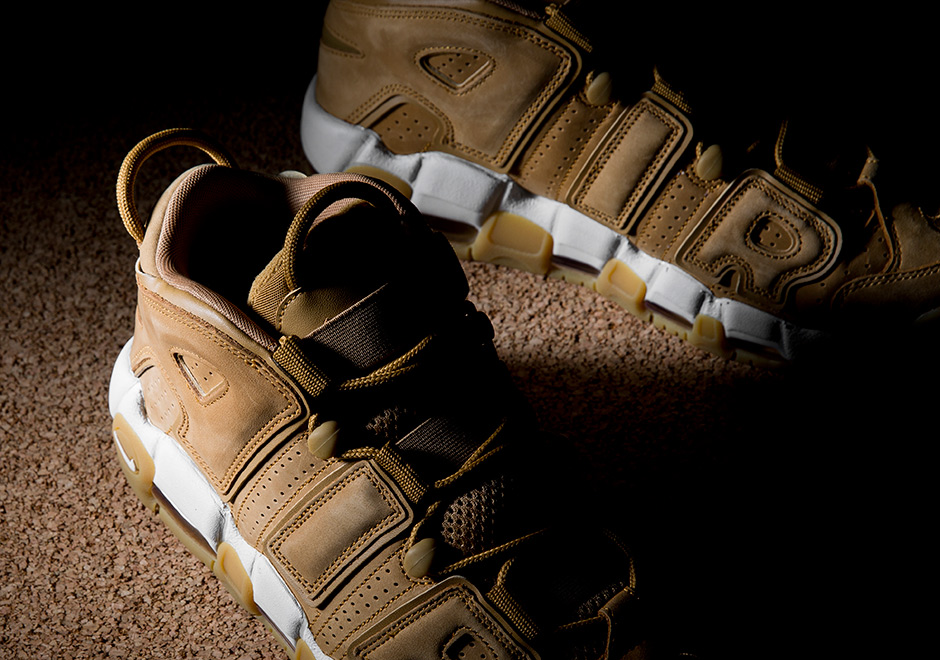 Nike Air More Uptempo Flax Aa4060 200 3