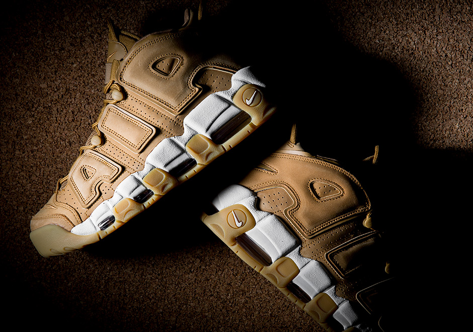 Nike Air More Uptempo Flax Aa4060 200 6