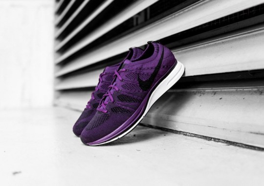 Detailed Look At The Nike Flyknit Trainer “Night Purple”