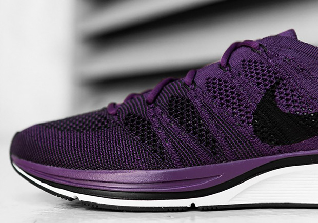 Nike Flyknit Trainer Night Purple Ah8396 3