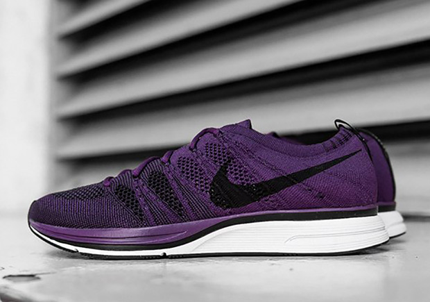 Nike Flyknit Trainer Night Purple Ah8396 5