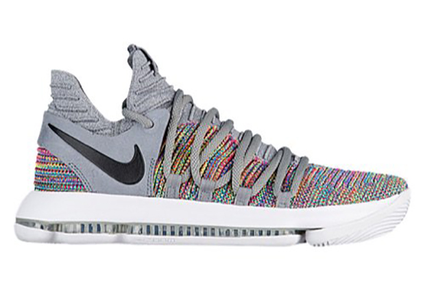 kevin durant rainbow shoes