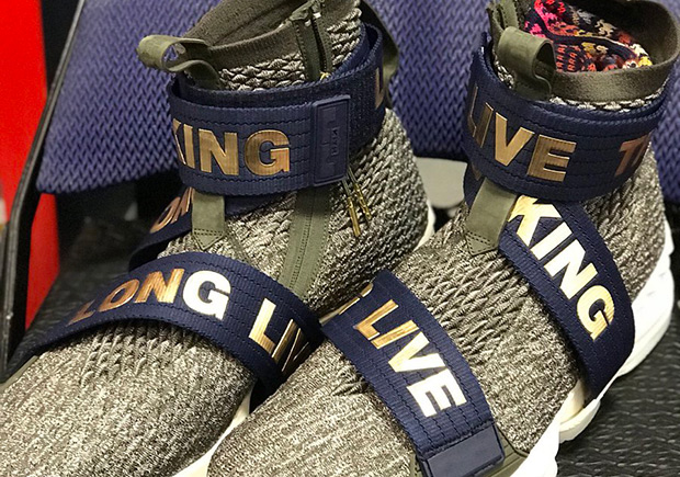 A Lifestyle Edition Of The Nike LeBron 15 With Straps Is Revealed