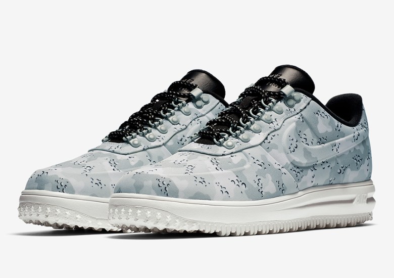 The Nike Lunar Force 1 Low Duckboot Gets The Winter Camo Treatment