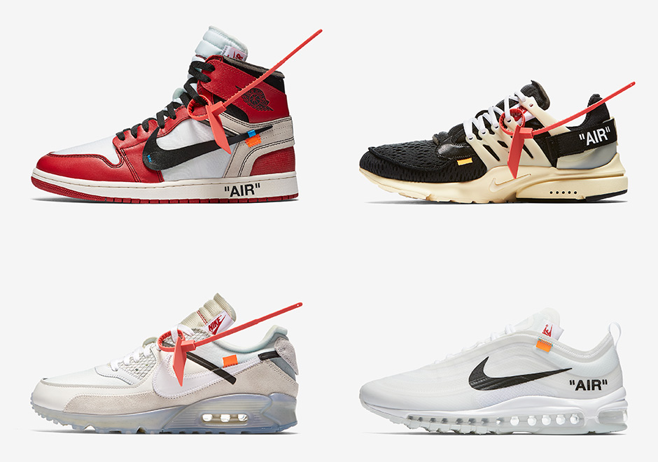 insufficient butter pedal Nike OFF WHITE The Ten Icons Virgil Abloh Photos | SneakerNews.com