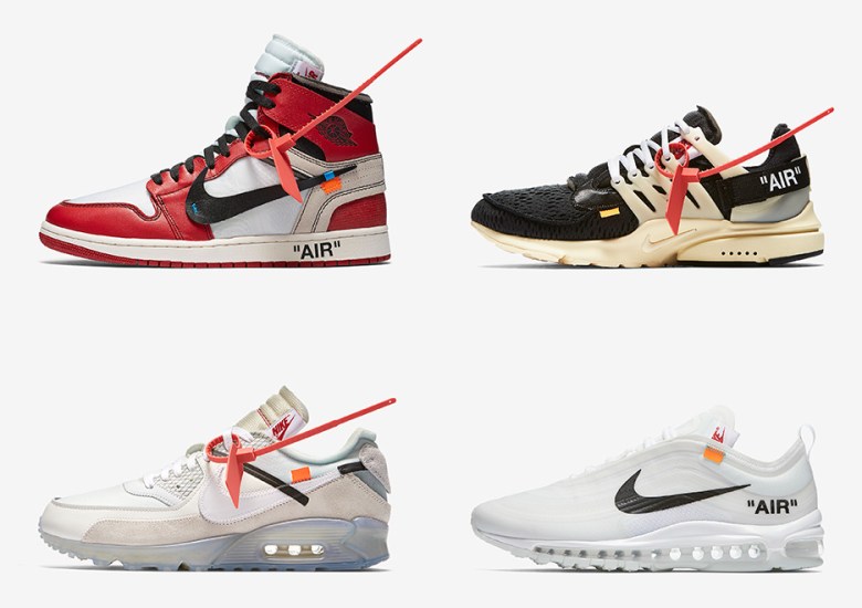 Nike Officially Unveils The OFF-WHITE x Nike The Ten Collection •