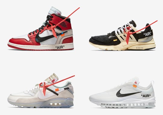 Official Images Of The OFF WHITE “The Ten” Appear As Nike Readies SNKRS Release