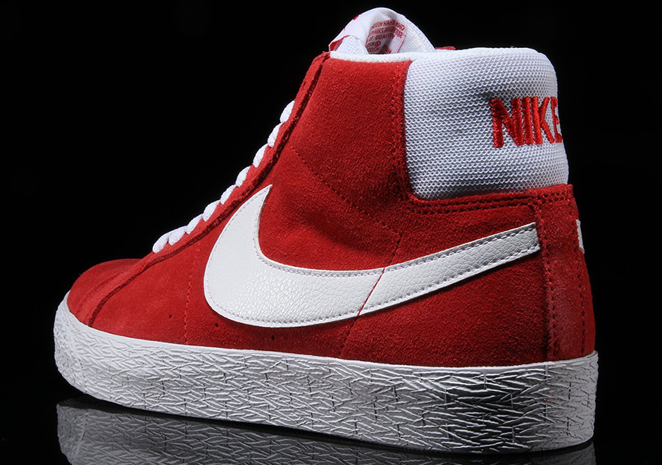 Nike Sb Blazer Mid Holiday Red 863439 611 3