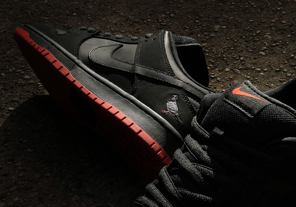 Aislante Grifo Permanente Nike SB Dunk Low "Black Pigeon" 883232-008 Global Release | SneakerNews.com
