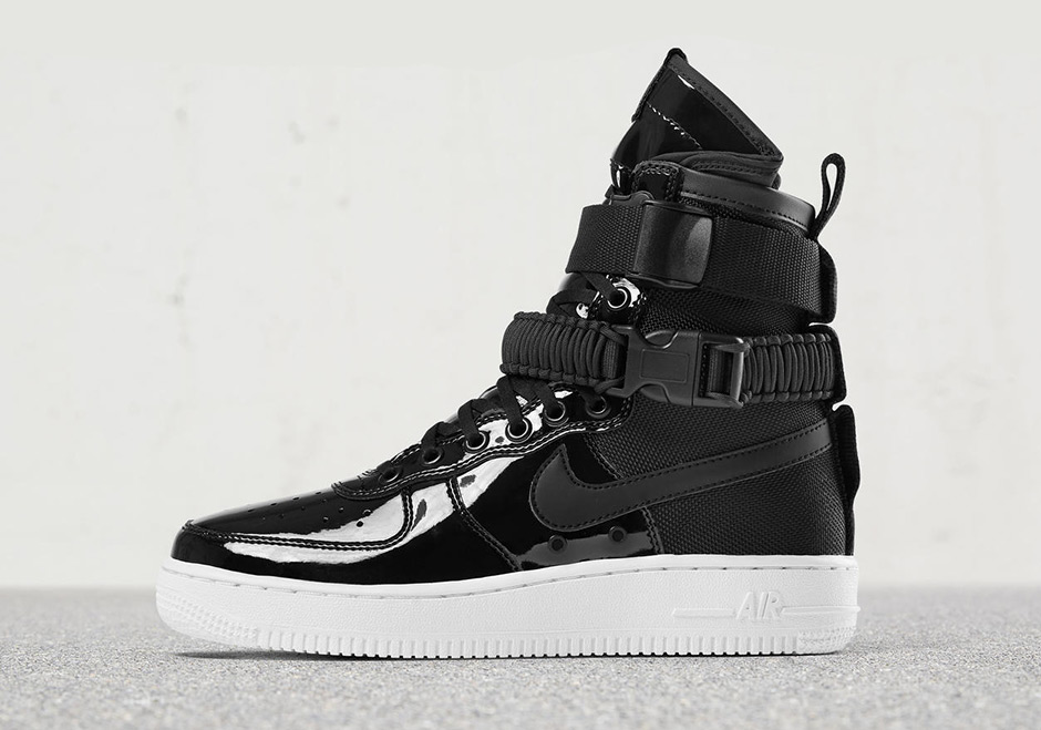 nike patent leather sneakers