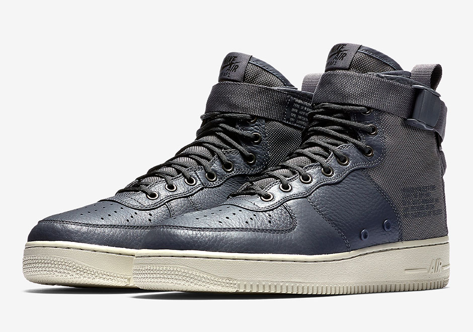 nike sf af1 mid wolf grey